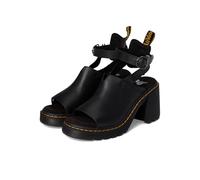Dr. Martens Millee Leder Open Toe Sandalen in Schwarz, Größe: 36