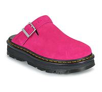 Dr. Martens Pantoffeln ZebZag Mule Mule Fuchsia Pink EH Suede in Rosa 44
