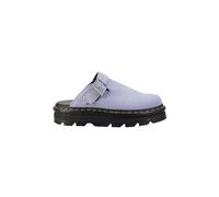 Dr. Martens Suède Zebzag Wildleder Casual Slingback Plateau Mules in Blau, Größe: 36