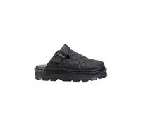 Dr. Martens Zebzag Quilted Canvas Plateau Mules in Schwarz, Größe: 37