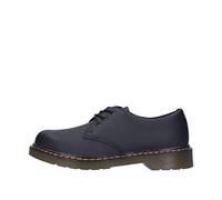 Schnürschuh DR. MARTENS "1461 Y Black Softy T Youth Lace Shoe", Kinder, Gr. 38,5, schwarz, Glattleder, Schuhe Schnürschuh, Kinderschuh, Schnürschuh, Freizeitschuh mit Blockabsatz (58326066-38,5) schwa