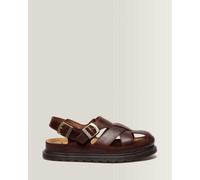 Dr. Martens San Fisherman Leder Sandalen in Bräunen, Größe: 44