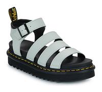 Plateausandale DR. MARTENS "Blaire Hydro" Gr. 39, beige (blaire smoked mint athena) Damen Schuhe Plateau Sandaletten Sommerschuh, Sandalette, Plateauabsatz, mit Schnallenverschluss (64962412-39)