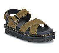 Dr. Martens Plateau-Sandalen mit Riemen, dicke Sohle, olivgrün, Chunky-Stil, Oliv, 40 EU