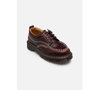 Dr. Martens Lowell Leder Moc Toe Schuhe in Rot, Größe: 37