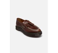 Slipper DR. MARTENS "Adrian", Damen, Gr. 44, braun, Glattleder, Schuhe Slipper, Loafer, Businessschuh mit Zierriegel und Quaste (44373437-44) braun