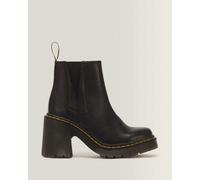 Dr. Martens Spence Leder Chelsea-Stiefel Mit Absatz Schuhe in Schwarz, Größe: 36