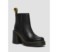 Dr. Martens Spence Leder Chelsea-Stiefel Mit Absatz Schuhe in Schwarz, Größe: 40