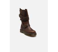 Dr. Martens Damenstiefel Anistone Strap High Boot Dark Brown Crazy Horse in Braun 36