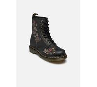 Dr. Martens Damen 1460 Decayed Roses Classic Tumbled Nappa Boots, Schwarz, 39 EU