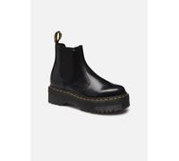 Plateau-Chelsea-Boots Quad, Leder, 4 Cm , DR. Martens , Damen , Schwarz , 40