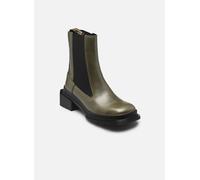Dr. Martens Maybole Chelsea Square Toe Leder Stiefel in Grün, Größe: 40