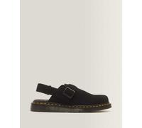 Dr. Martens Suède Jorge II Wildleder Mules in Schwarz, Größe: 48