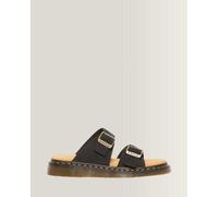 Dr. Martens Suède Josef Wildleder Slide Sandalen in Schwarz, Größe: 36