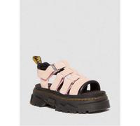 Dr. Martens Suède Mattison Sandalen Mit 3 Riemen in Rosa, Größe: 43