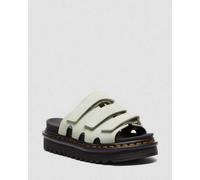 Dr. Martens Suède Raine Slide Wildleder Sandalen in Grün, Größe: 42