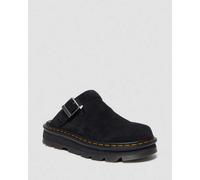 Dr. Martens Suède Zebzag Wildleder Casual Slingback Plateau Mules in Schwarz, Größe: 42