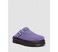 Dr. Martens Suède Zebzag Wildleder Casual Slingback Plateau Mules in Violett, Größe: 38