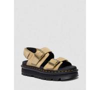 Dr. Martens Sandalen ZebZag Sandal Savannah Tan EH Suede in Beige 42