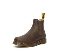 DR. MARTENS Unisex Chelsea Boots, Dark Brown Crazy Horse, 46 EU