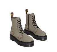 Dr. Martens Unisex 8 Eye Boots, Nickel Grey Milled Nubuck Wp, 41 EU