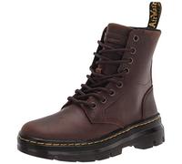 Dr. Martens Unisex Combs Leather Fashion Boot, Dunkelbraunes Verrücktes Pferd, 45 EU