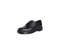 Dr. Martens Unisex-Erwachsene 1461 Mono Smooth Derby, Schwarz Black Gelbe Nähte, 45 EU, R14345001