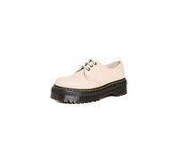 Dr. Martens Unisex-Erwachsene 1461 Quad IiPlatform, Pergament Beige Pisa, 8 Women/7 Men