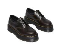 Dr. Martens Unisex-Erwachsene 8053 Quad Leder Plateauschuhe, Dunkles Khaki, 42 EU