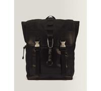 Cityrucksack DR. MARTENS "Utility Backpack", Gr. B/H/T: 32cm x 46cm x 14cm, schwarz, Canvas, Textil, unifarben, Rucksäcke Cityrucksack, mit Karabiner-Verschluss (61296241-0) schwarz