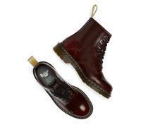 Dr. Martens - Vegan 1460 Cherry Red Oxford Rub Off Red - Schuhe - Rot - EU 46 - Synthetic/Textile/Gummi Rot EU 46