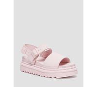 Dr. Martens Voss Hydro Leder Riemensandalen in Rosa, Größe: 38