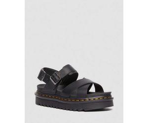 Dr. Martens Voss II Athena Leder Riemensandalen in Schwarz, Größe: 37