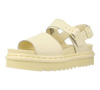 Dr. Martens Voss Mono Hydro Leather Plateausandalette Damenschuhe in gelb Größe 39
