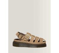 Dr. Martens Wrenlie Bronx Wildleder Fisherman Sandalen in Bräunen/Braun, Größe: 41