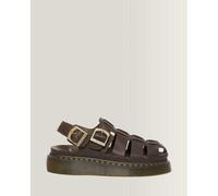 Dr. Martens Wrenlie Leder Fisherman Sandalen in Braun, Größe: 42