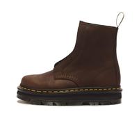 Dr. Martens Zebzag Laceless Slip On Leder Stiefel in Braun, Größe: 40