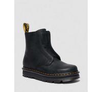 Dr. Martens Zebzag Laceless Slip On Leder Stiefel in Schwarz, Größe: 48