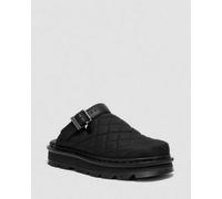 Dr. Martens Zebzag Quilted Canvas Plateau Mules in Schwarz, Größe: 38