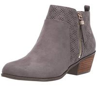 Dr. Scholl's Shoes Damen Brianna Stiefelette, Dark Shadow Grey Mikrofaser, 40.5 EU