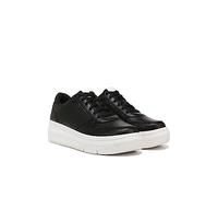 Dr. Scholl's Shoes Damen Savoy Sneaker, Schwarz glatt, 38.5 EU