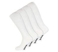 Herren-Kniestrümpfe für Diabetiker | Dr.Socks | Extra breite, lose, lange Bambussocken für geschwollene Beine - weiß EU 40 - 42