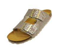 Dr.Stark Damenschuhe Pantoletten Fußbett Beige Freizeit, Schuhgröße:38 EU
