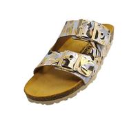 Dr.Stark Damenschuhe Pantoletten Fußbett Gold Freizeit, Schuhgröße:40 EU