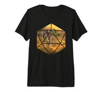 Drachen´Mittelalter RPG Brettspiele Würfel Pen and Paper Premium T-Shirt