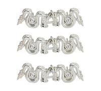Drachen Taillenstraffer, 3er Set, metallbeschichtet, nicht nähend, abnehmbar, für Frauen und Mädchen, dekoratives Zubehör, nicht nähende Verlängerung
