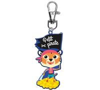 Draeger Paris - Schlüsselanhänger für Kinder - Kleiner Pirat, 12x3,4cm, Kunststoff, Kein Edelstein