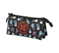 Dragon Ball Androids-ECO Dreifach Federmäppchen, Schwarz