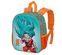 Dragon Ball Blue-Kleiner 3D Rucksack, Mehrfarbig