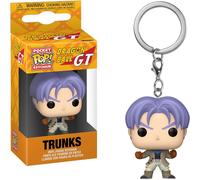 Funko Pop! Keychain: DBGT - Trunks - Dragon Ball GT - Neuartiger Schlüsselanhänger - Vinyl-Minifigur Zum Sammeln - Strumpffüller - Geschenkidee - Offizielle Handelswaren - Anime Fans - Minifigur